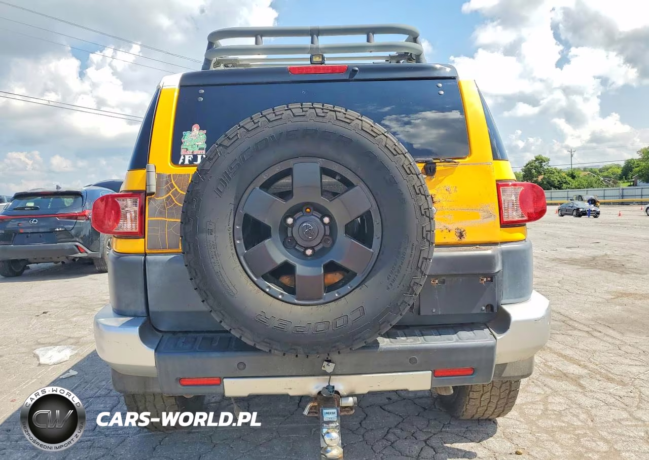 2007 Toyota Fj Cruiser Base VIN:JTEBU11F370019556 - 6