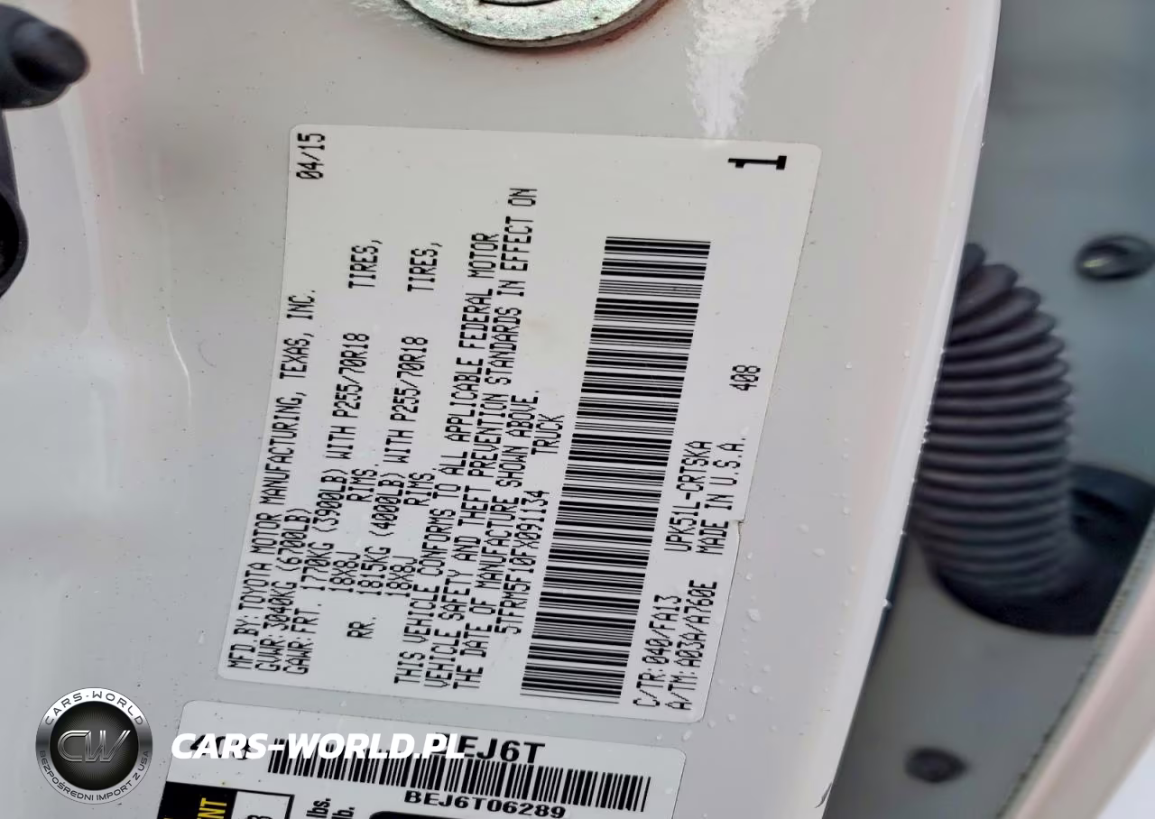 2015 Toyota Tundra Double Cab Sr VIN:5TFRM5F10FX091134 - 12