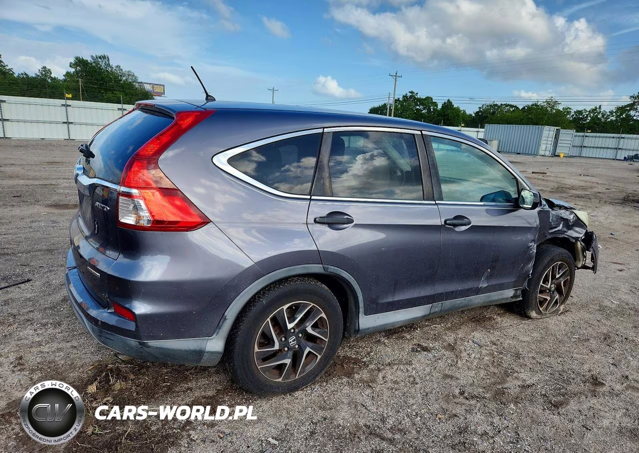 2016 Honda Cr-V Se VIN:2HKRM4H48GH671990 - 3