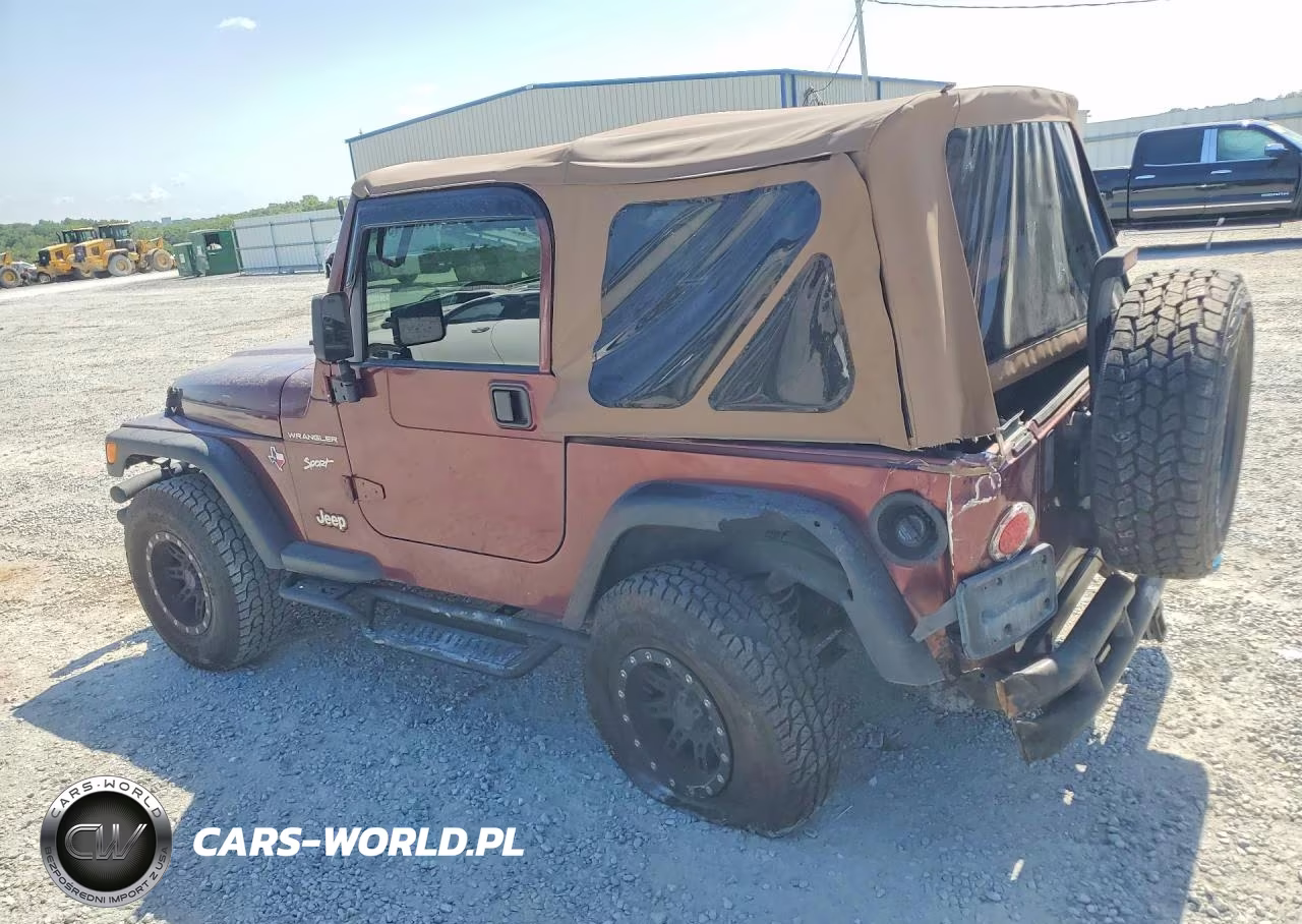 2002 Jeep Wrangler - Tj Sport VIN:1J4FA49S82P701649 - 2