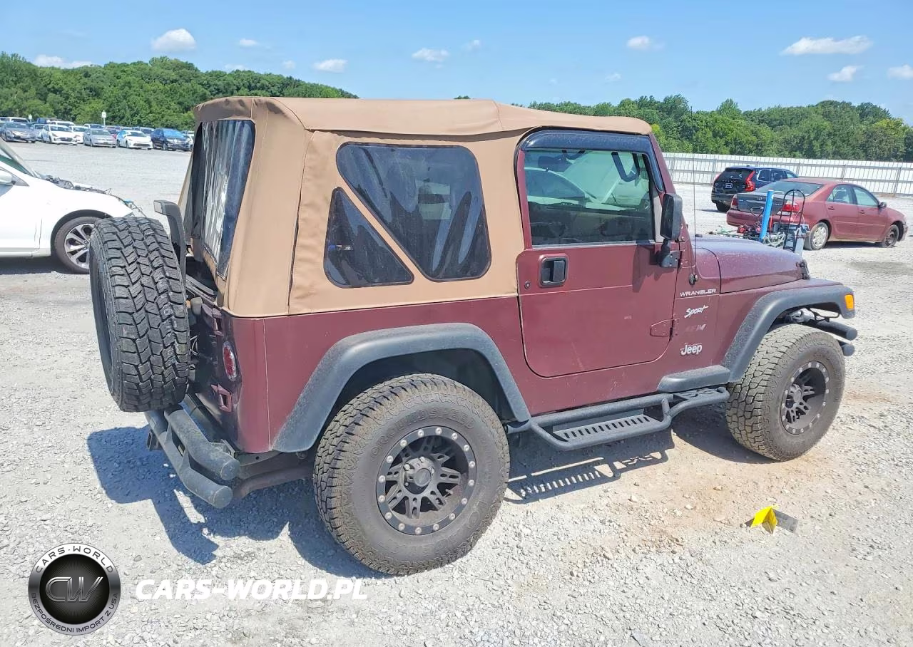 2002 Jeep Wrangler - Tj Sport VIN:1J4FA49S82P701649 - 3