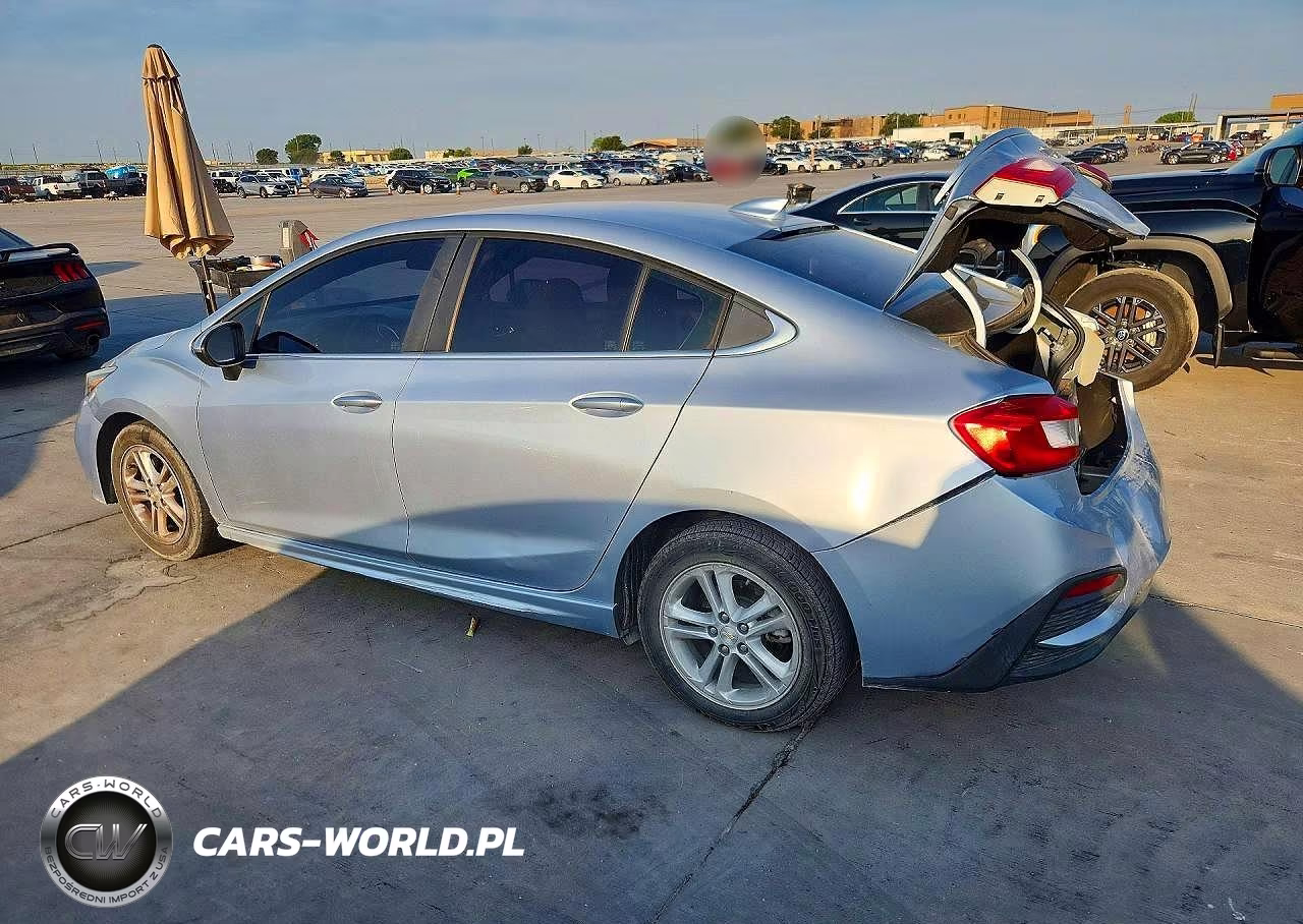 2017 Chevrolet Cruze Lt VIN:1G1BE5SM9H7141989 - 2