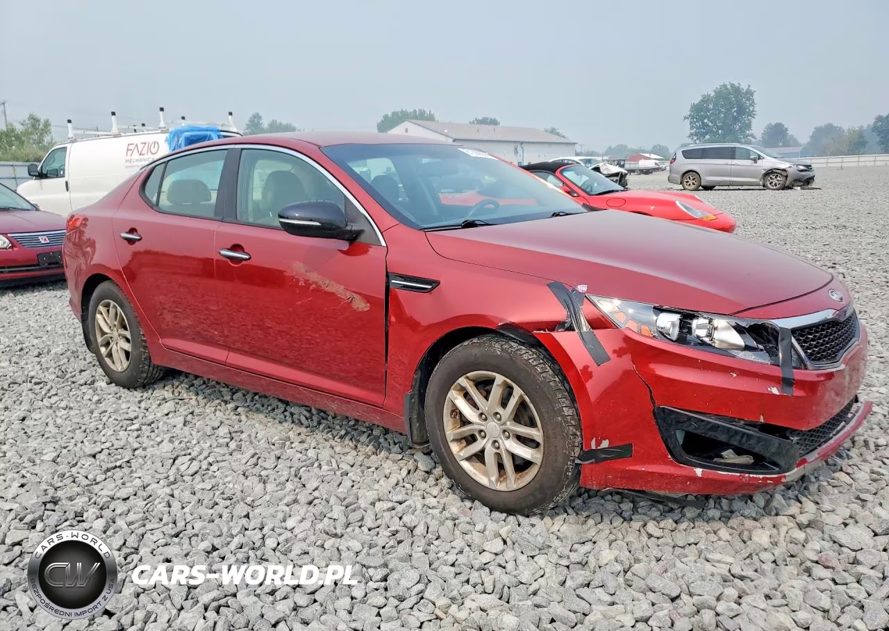 2011 Kia Optima Lx VIN:KNAGM4A77B5110732 - 4