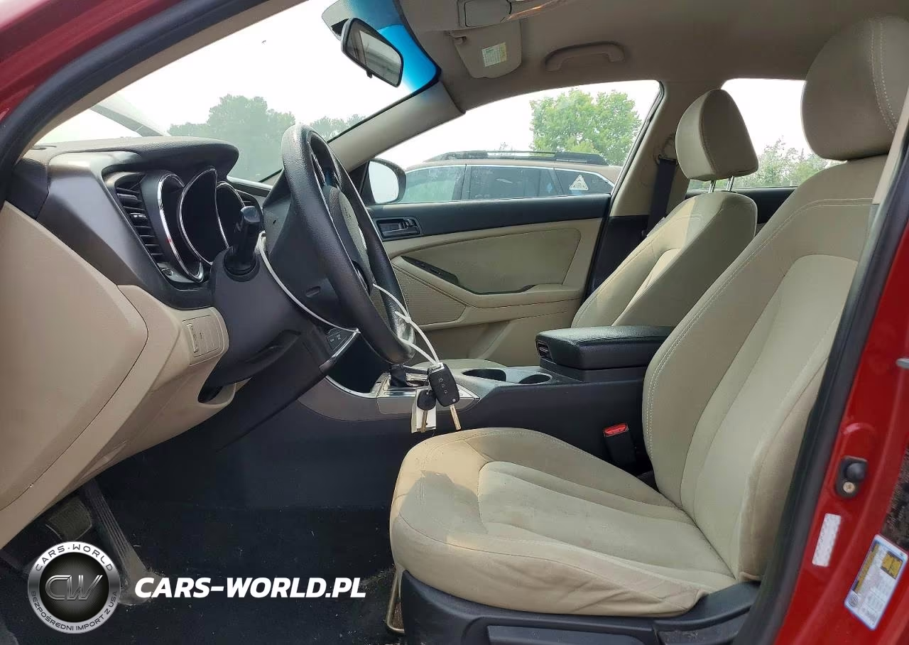 2011 Kia Optima Lx VIN:KNAGM4A77B5110732 - 7