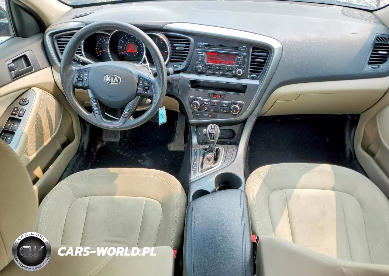 2011 Kia Optima Lx VIN:KNAGM4A77B5110732 - 8
