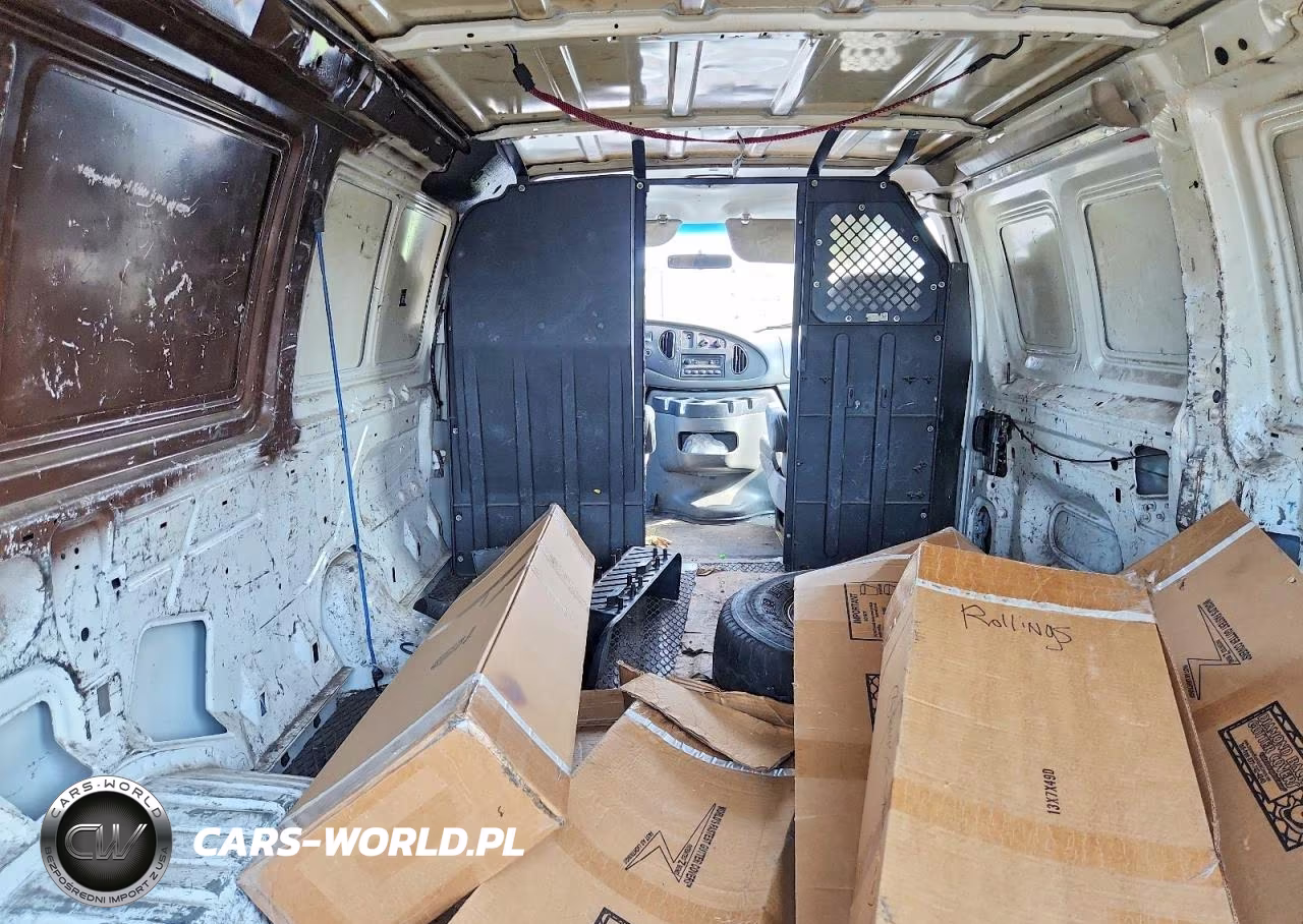 2008 Ford E250 Delivery Van VIN:1FTNE24W88DB28640 - 10
