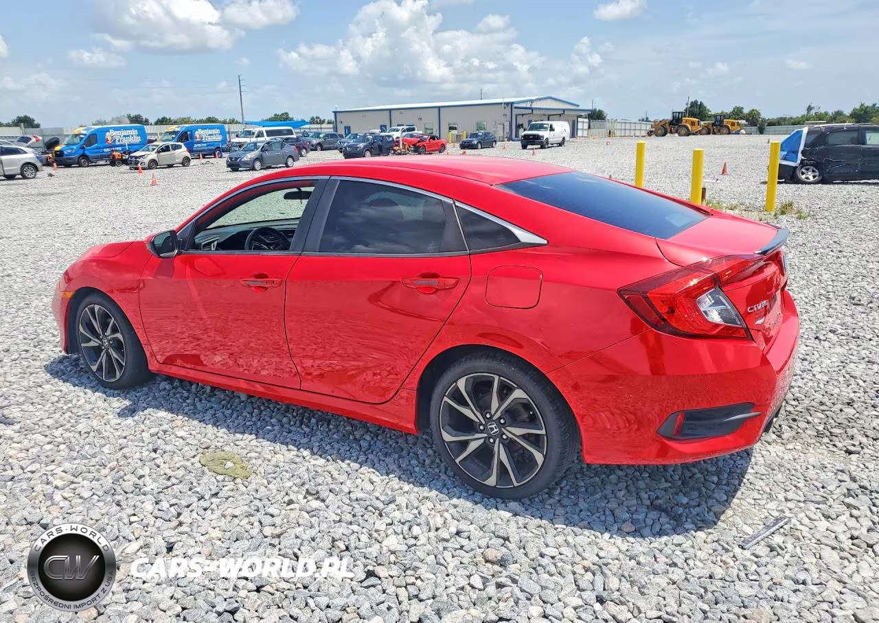 2020 Honda Civic Sport VIN:2HGFC2F86LH548337 - 2