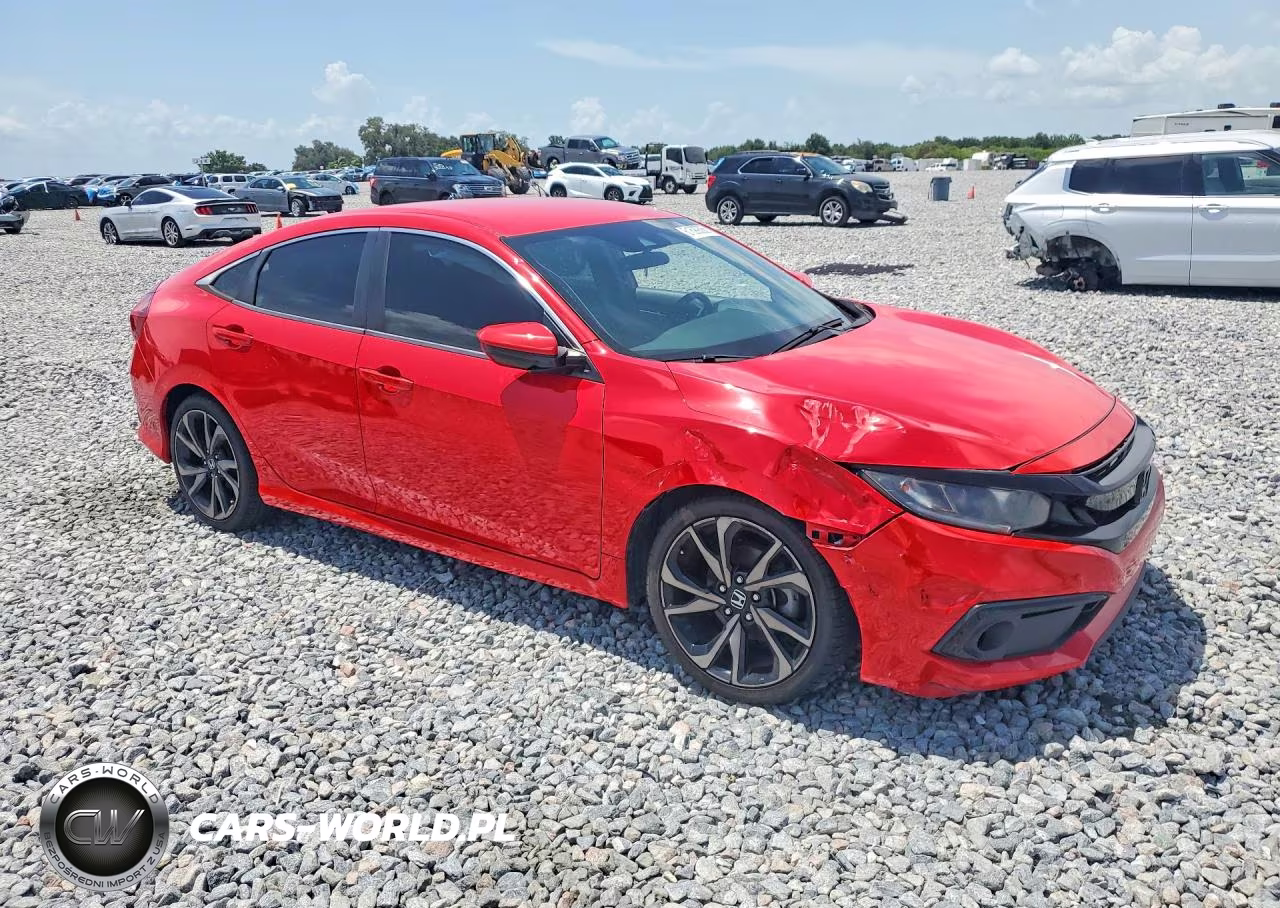 2020 Honda Civic Sport VIN:2HGFC2F86LH548337 - 4