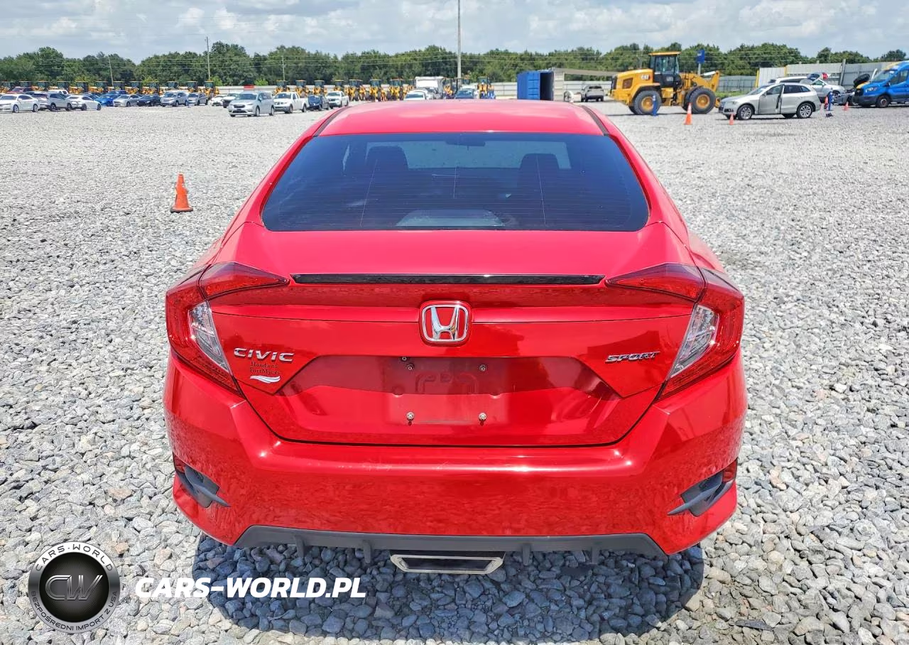 2020 Honda Civic Sport VIN:2HGFC2F86LH548337 - 6