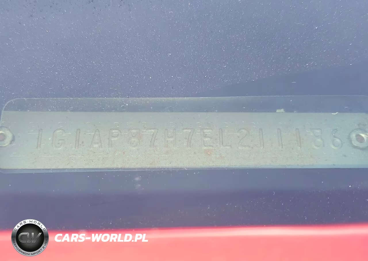 1984 Chevrolet Camaro VIN:1G1AP87H7EL211186 - 12