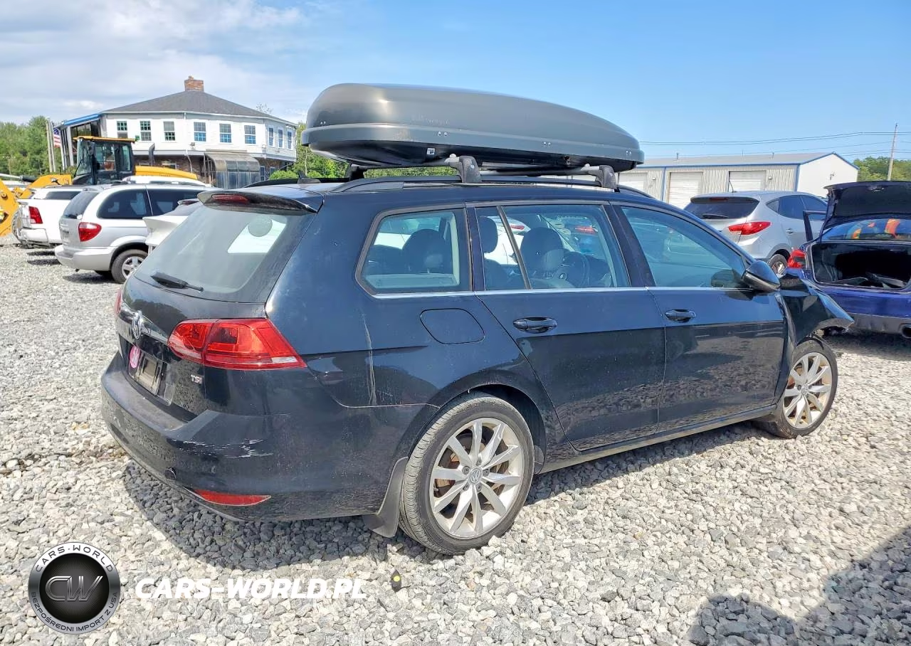 2015 Volkswagen Golf Sportwagen S VIN:3VWC17AU2FM519588 - 3