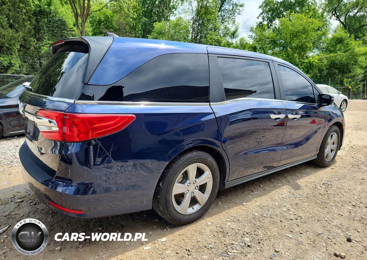 2018 Honda Odyssey Exl VIN:5FNRL6H71JB033837 - 3