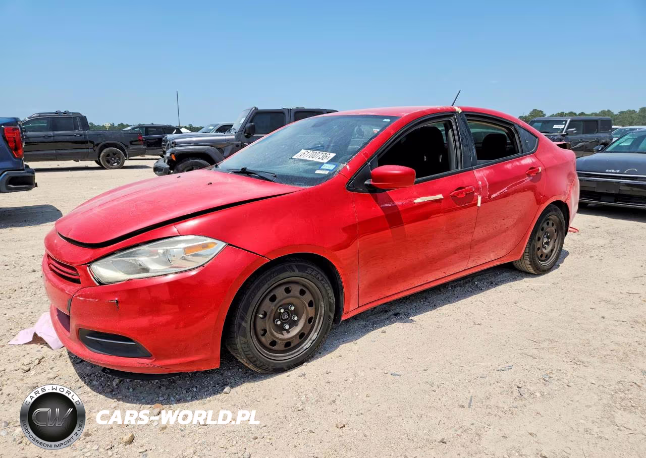 2016 Dodge Dart Se VIN:1C3CDFAA0GD682283 - 1
