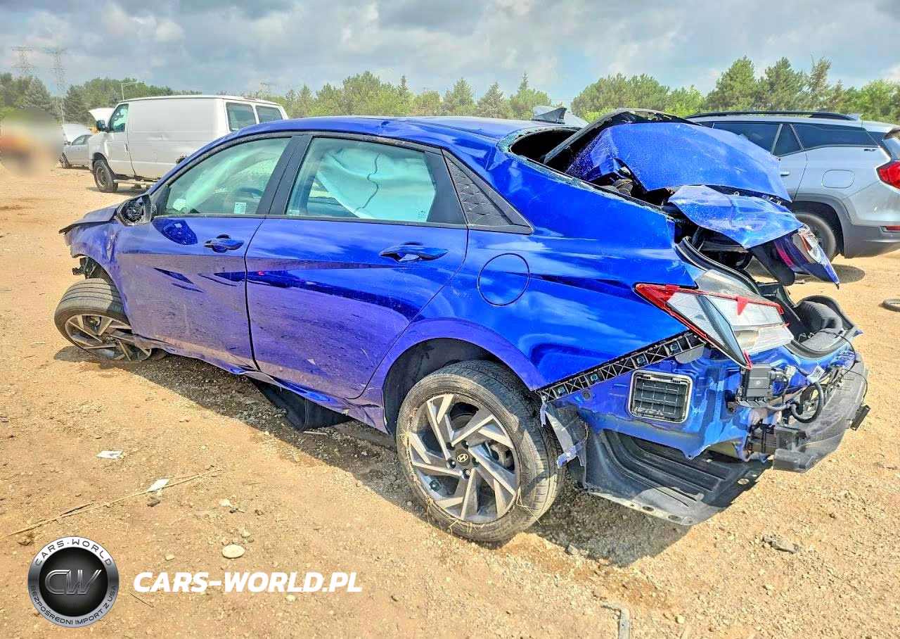 2025 Hyundai Elantra Sel Sport VIN:KMHLM4DG2SU876883 - 2