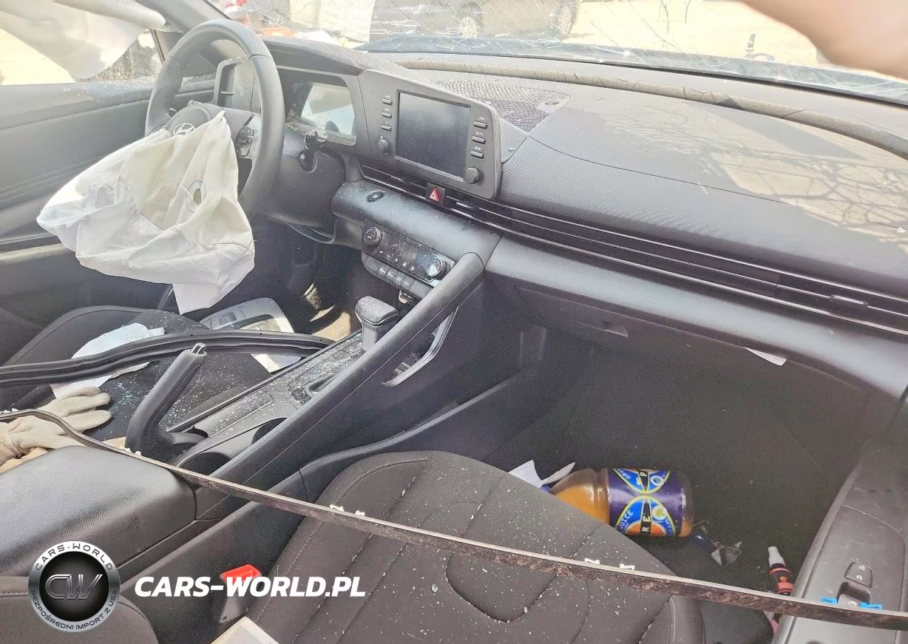 2025 Hyundai Elantra Sel Sport VIN:KMHLM4DG2SU876883 - 8