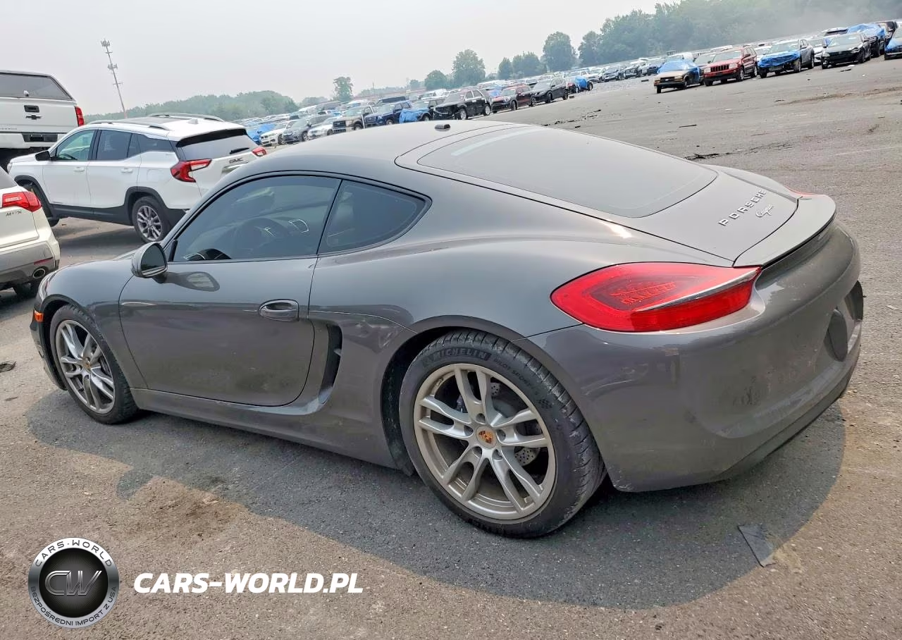 2014 Porsche Cayman VIN:WP0AA2A82EK170311 - 2