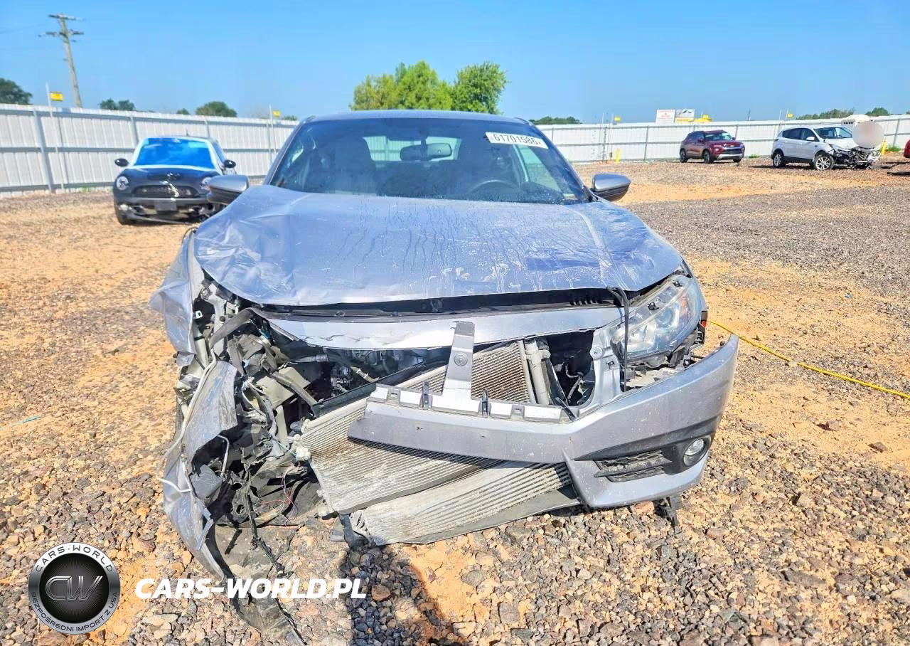 2017 Honda Civic Exl VIN:2HGFC3B76HH351663 - 5