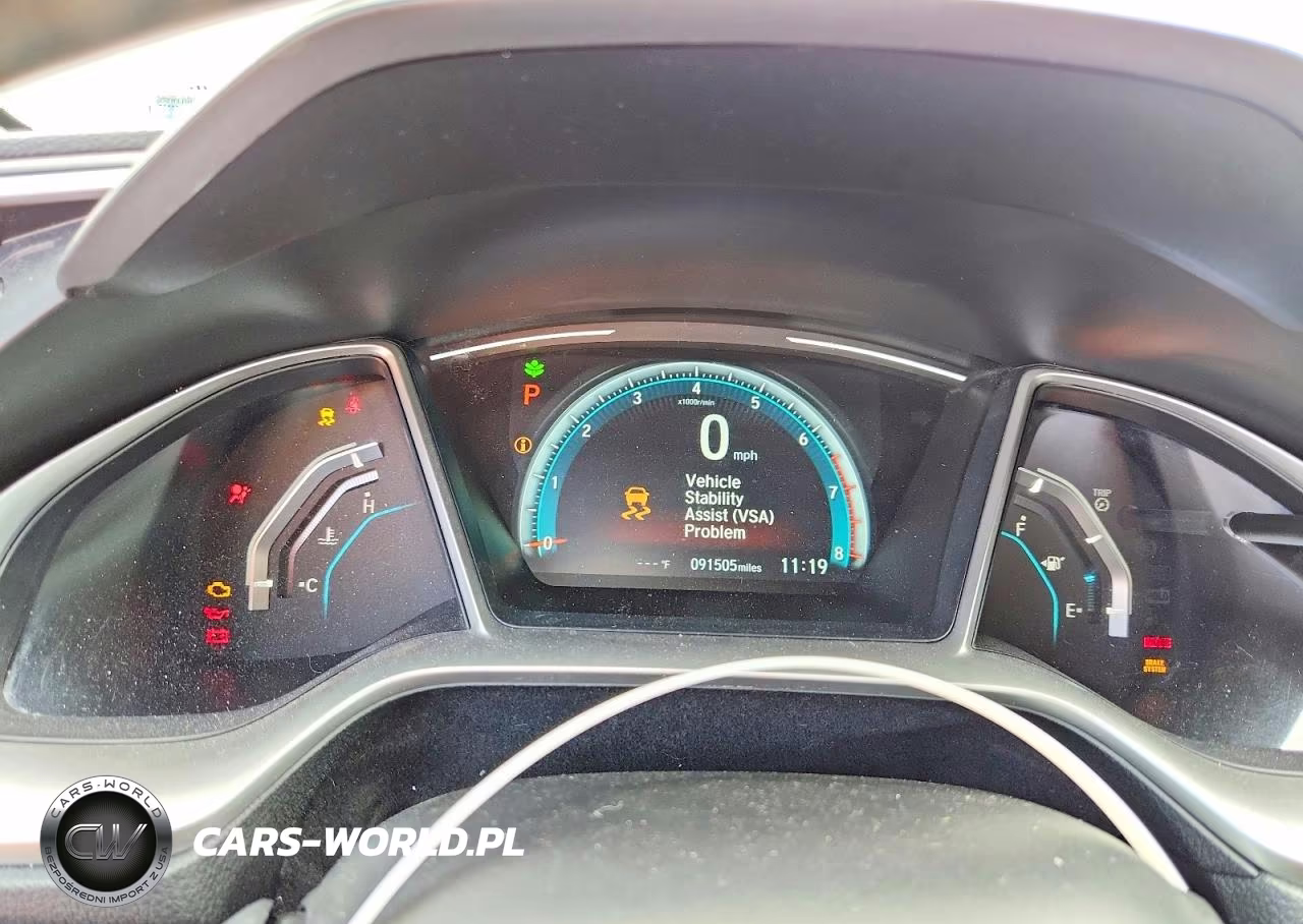 2017 Honda Civic Exl VIN:2HGFC3B76HH351663 - 9