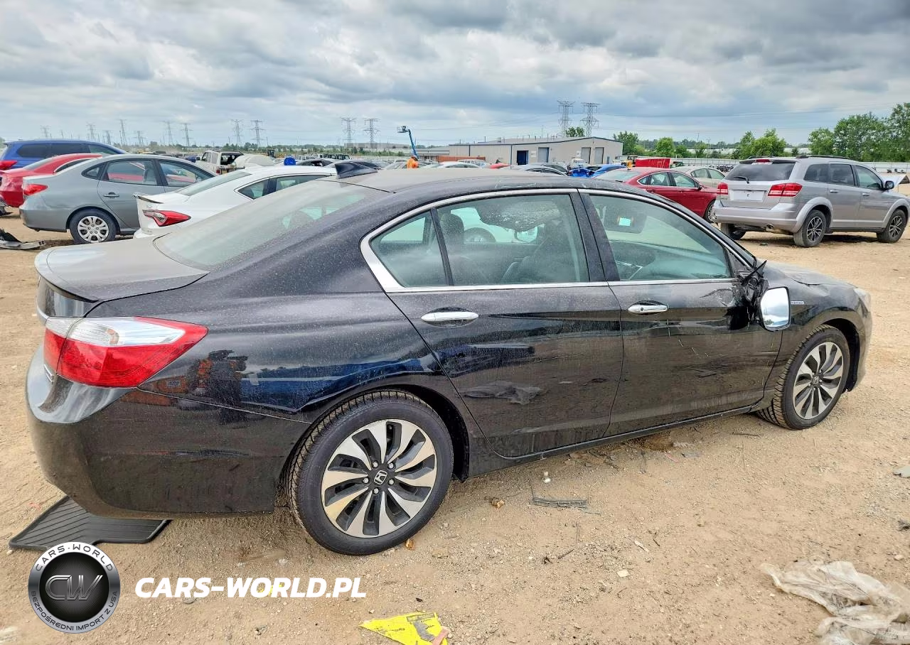 2014 Honda Accord Touring Hybrid VIN:1HGCR6F70EA007530 - 3