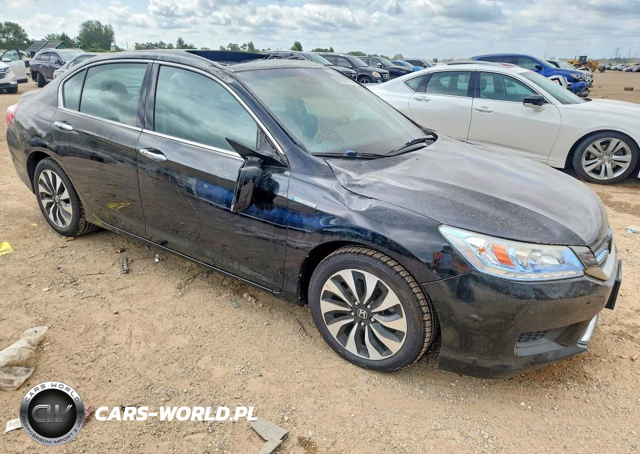 2014 Honda Accord Touring Hybrid VIN:1HGCR6F70EA007530 - 4