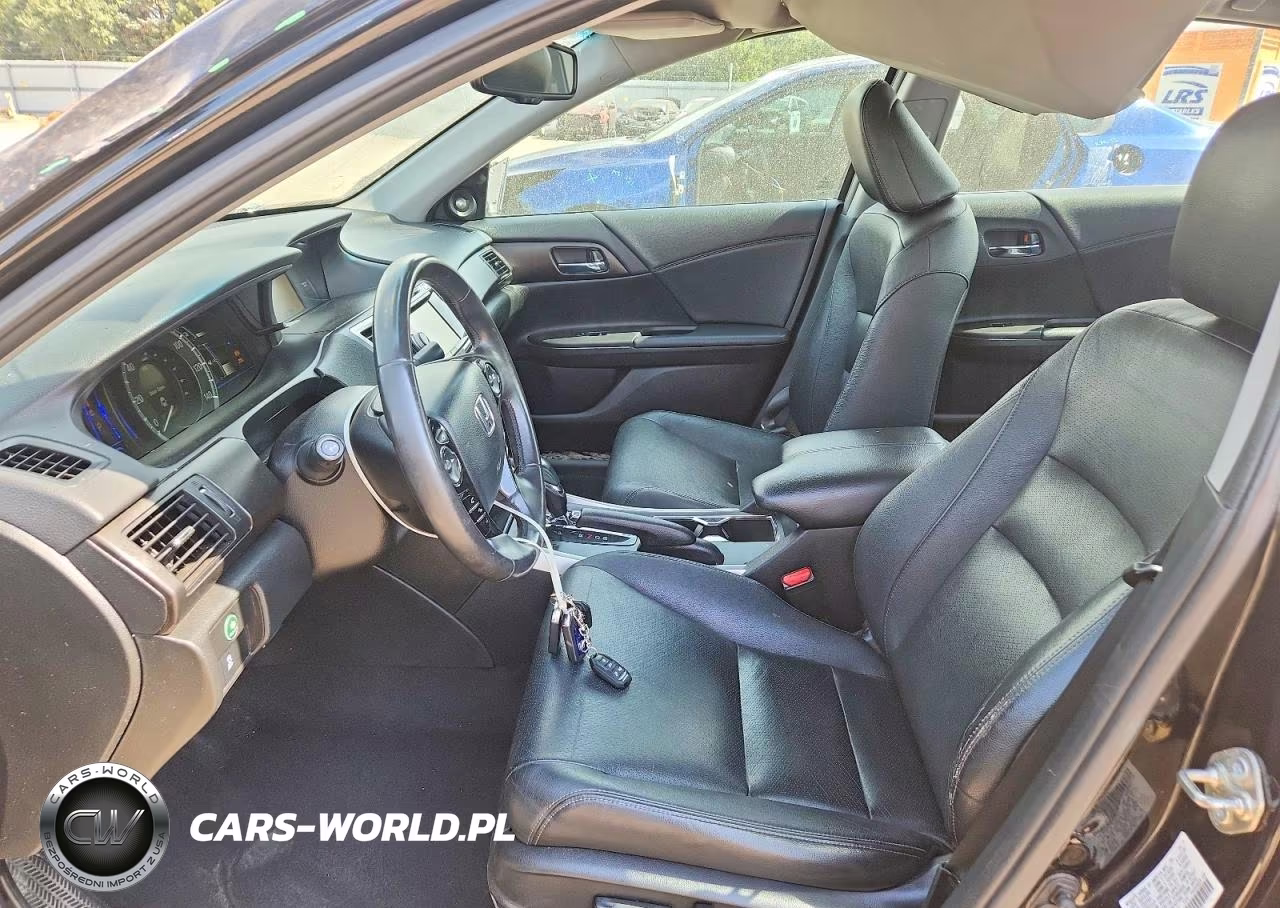 2014 Honda Accord Touring Hybrid VIN:1HGCR6F70EA007530 - 7