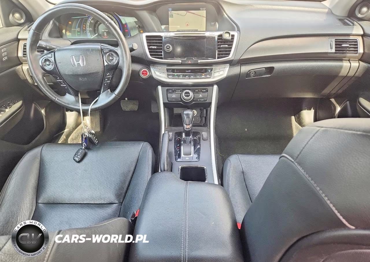 2014 Honda Accord Touring Hybrid VIN:1HGCR6F70EA007530 - 8
