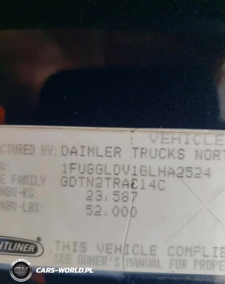 2016 Freightliner Cascadia 125 Semi Truck VIN:1FUGGLDV1GLHA2524 - 13