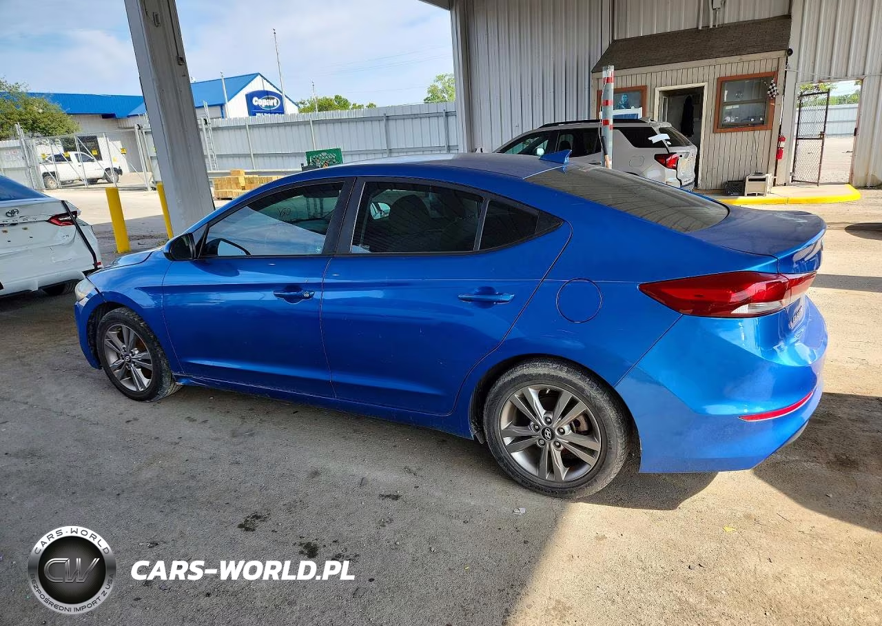 2018 Hyundai Elantra Sel VIN:KMHD84LF4JU665832 - 2
