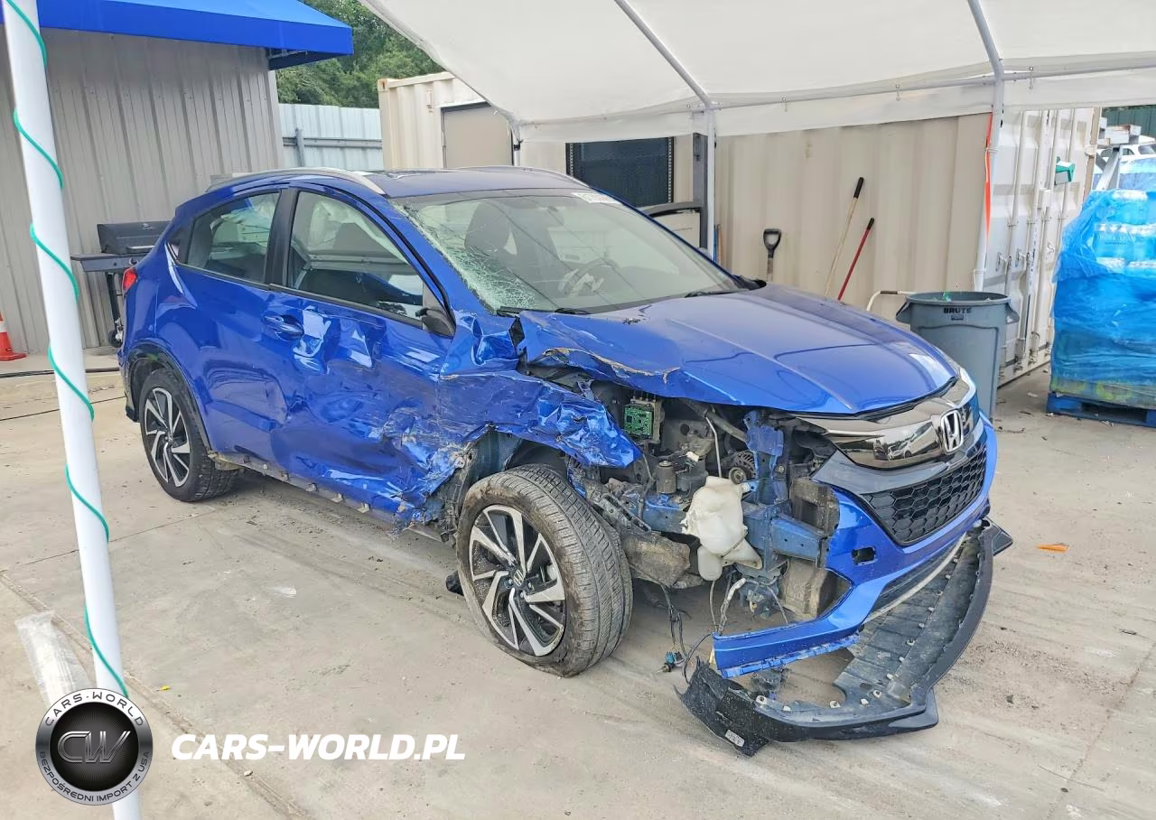 2019 Honda Hr-V Sport VIN:3CZRU5H17KG703335 - 4
