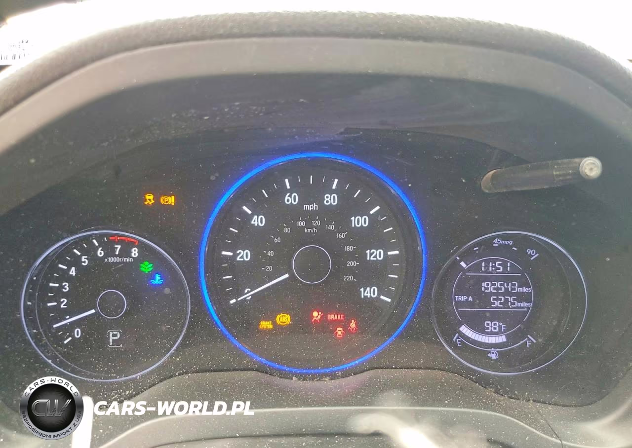 2019 Honda Hr-V Sport VIN:3CZRU5H17KG703335 - 9