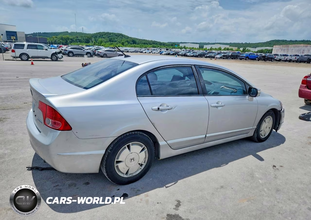 2007 Honda Civic Hybrid VIN:JHMFA36217S009448 - 3