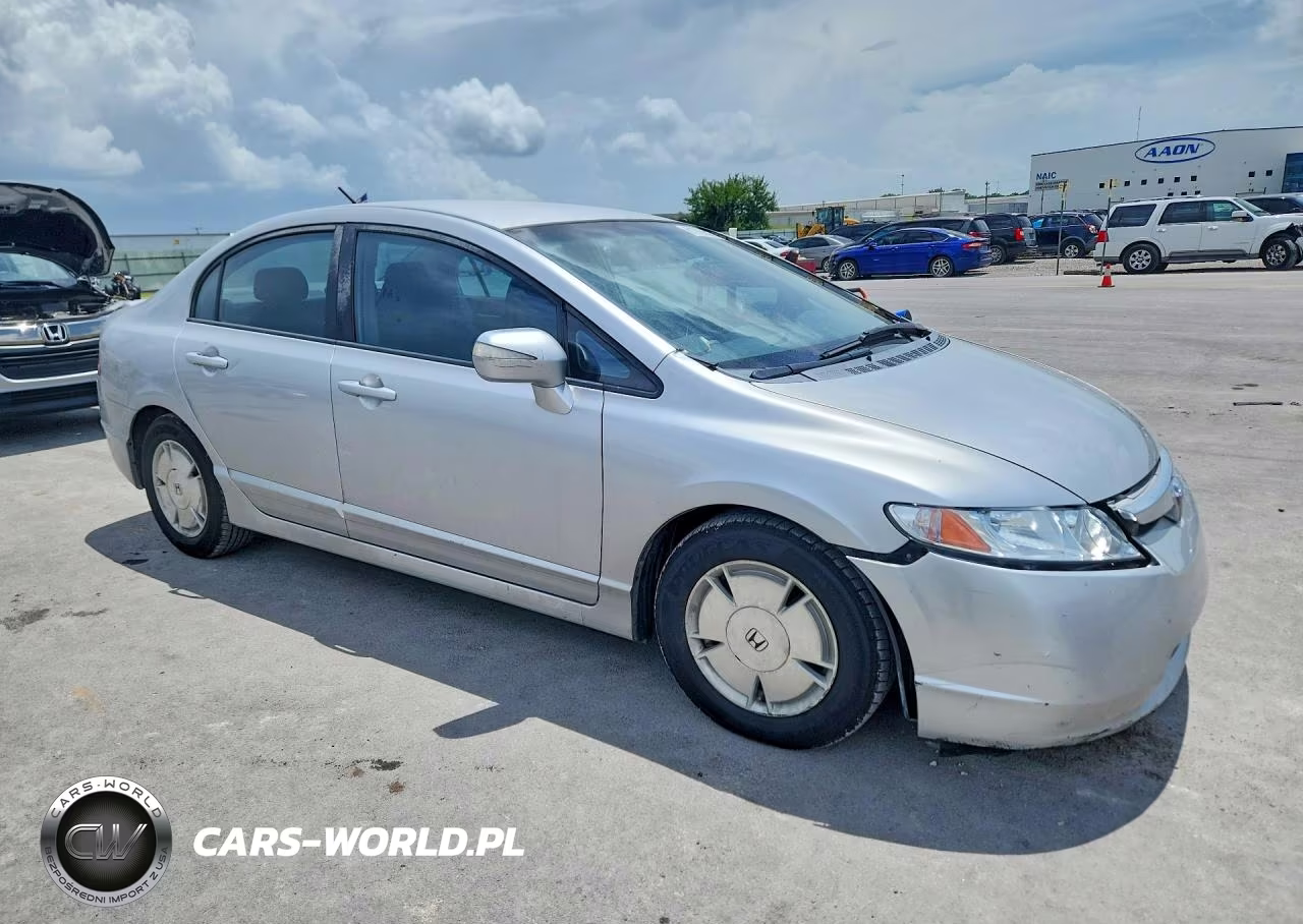 2007 Honda Civic Hybrid VIN:JHMFA36217S009448 - 4