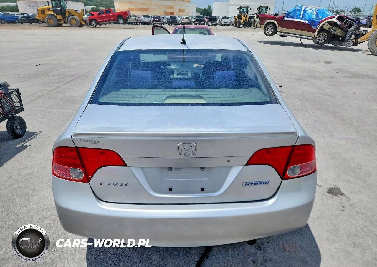 2007 Honda Civic Hybrid VIN:JHMFA36217S009448 - 6