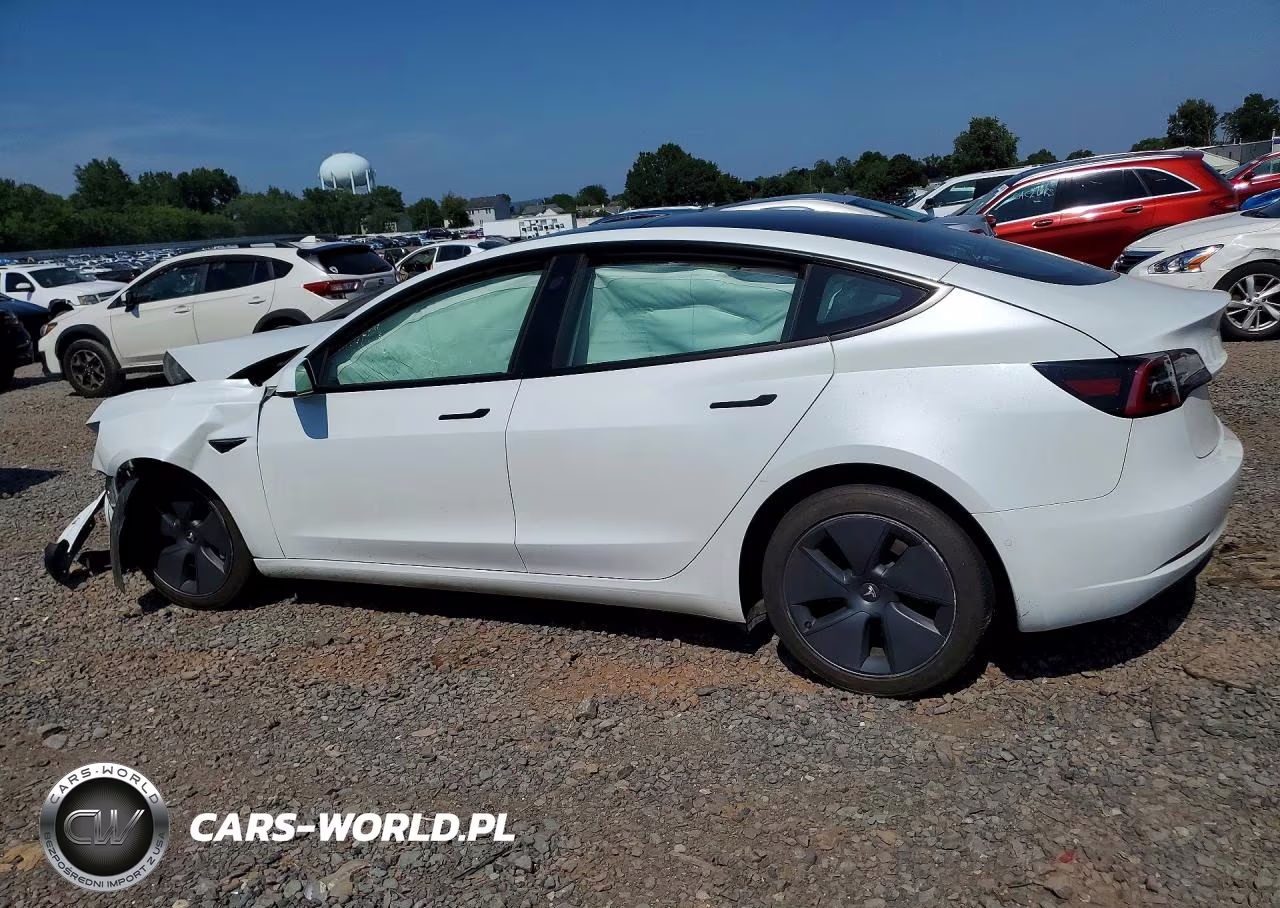 2022 Tesla Model 3 VIN:5YJ3E1EA8NF357084 - 2