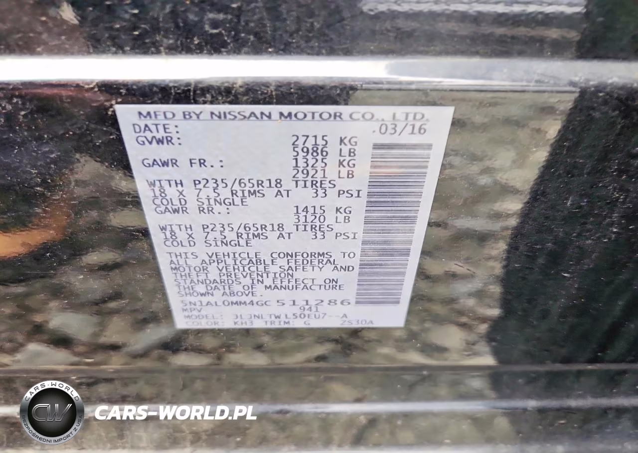 2016 Infiniti Qx60 Base VIN:5N1AL0MM4GC511286 - 12