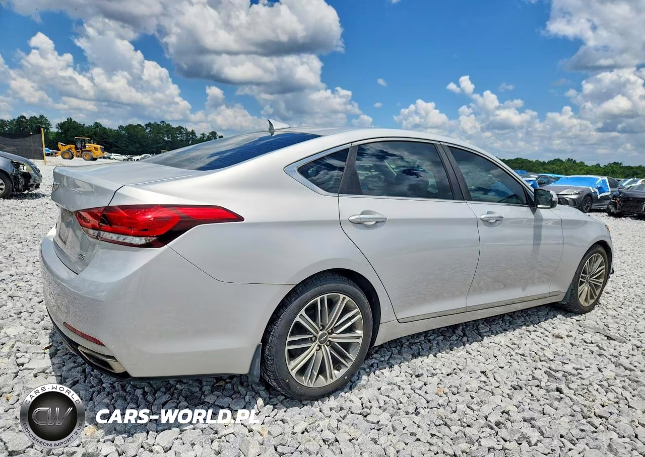 2018 Genesis G80 3.8 VIN:KMHGN4JE0JU235215 - 3