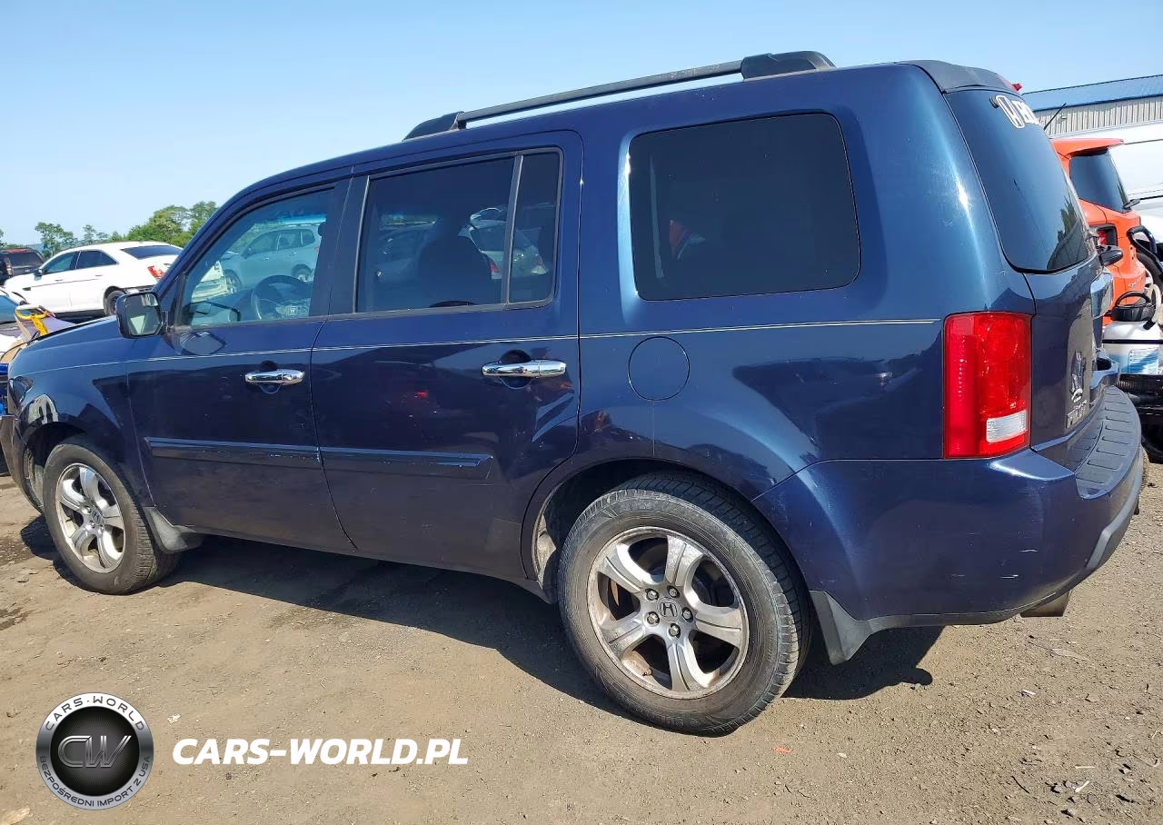 2009 Honda Pilot Ex VIN:5FNYF48429B009393 - 2