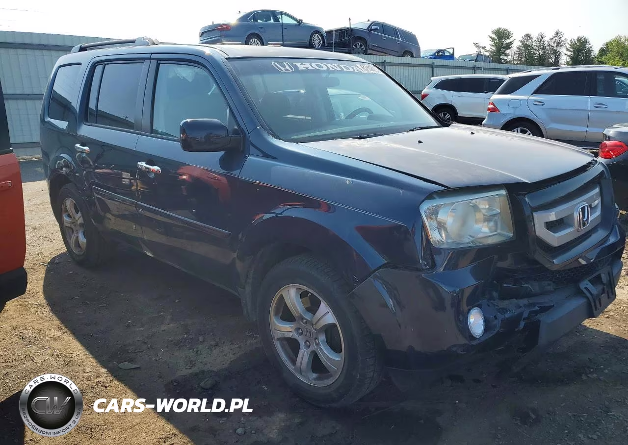 2009 Honda Pilot Ex VIN:5FNYF48429B009393 - 4