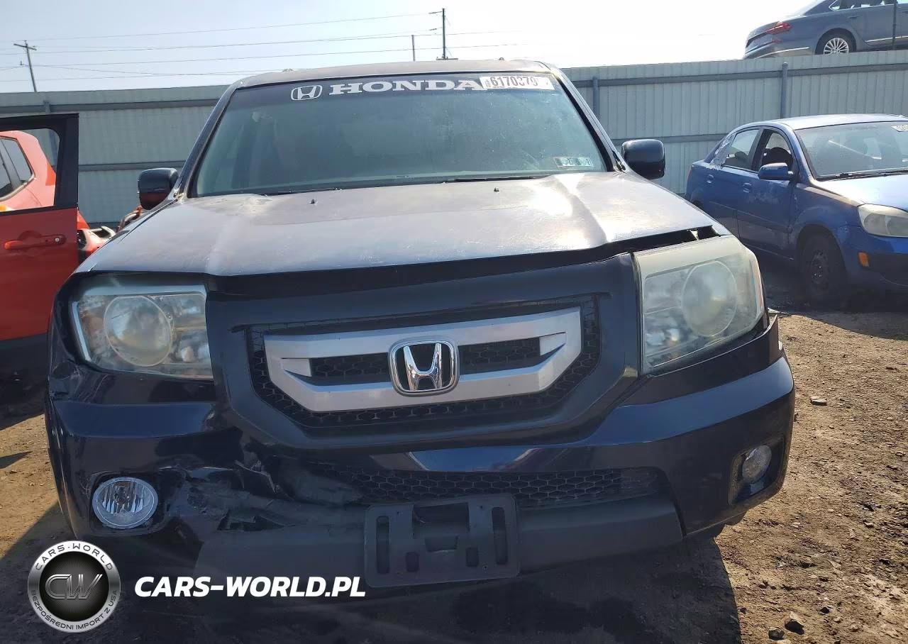 2009 Honda Pilot Ex VIN:5FNYF48429B009393 - 5