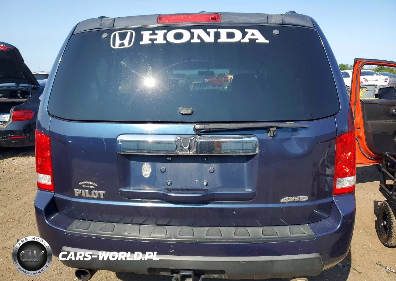 2009 Honda Pilot Ex VIN:5FNYF48429B009393 - 6
