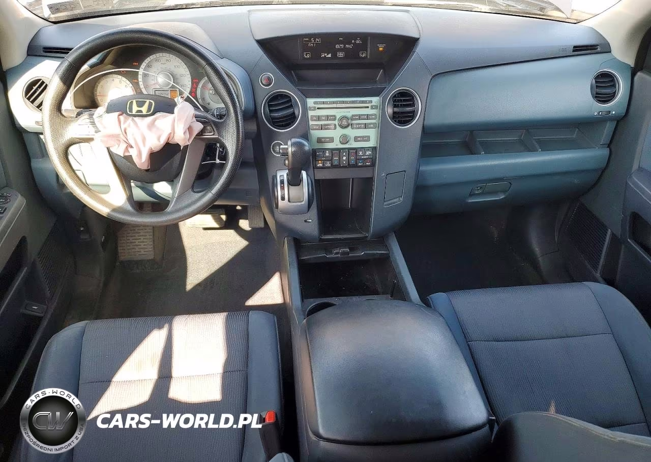 2009 Honda Pilot Ex VIN:5FNYF48429B009393 - 8