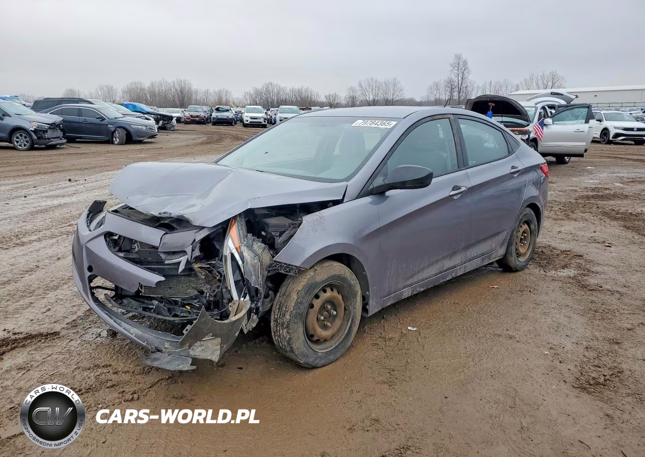 2016 Hyundai Accent Se VIN:KMHCT4AEXGU062168 - 1