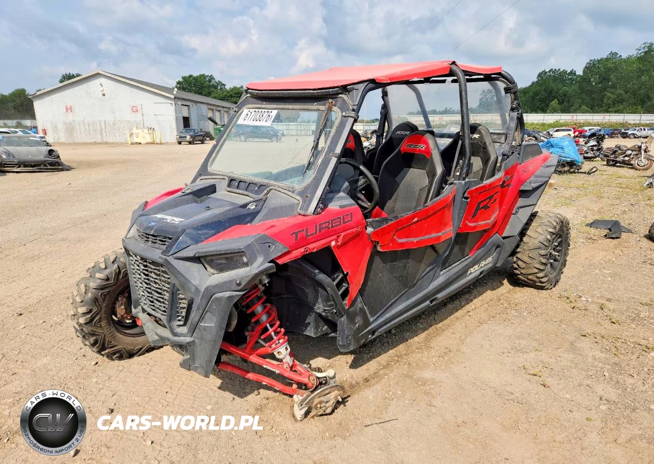 2020 Polaris Rzr Xp 4 Turbo Utility Vehicle VIN:3NSN4E928LF796576 - 2