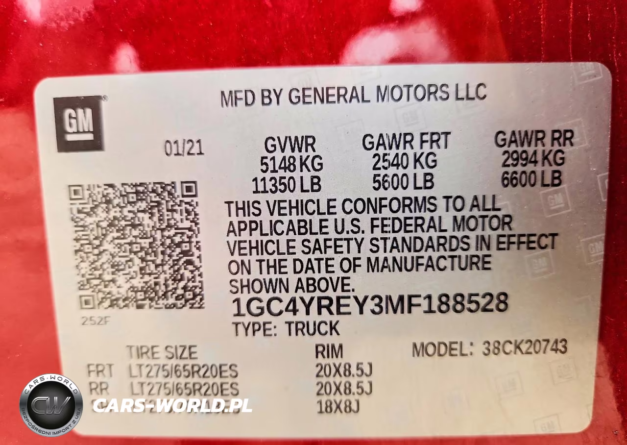 2021 Chevrolet Silverado K2500 High Country VIN:1GC4YREY3MF188528 - 12