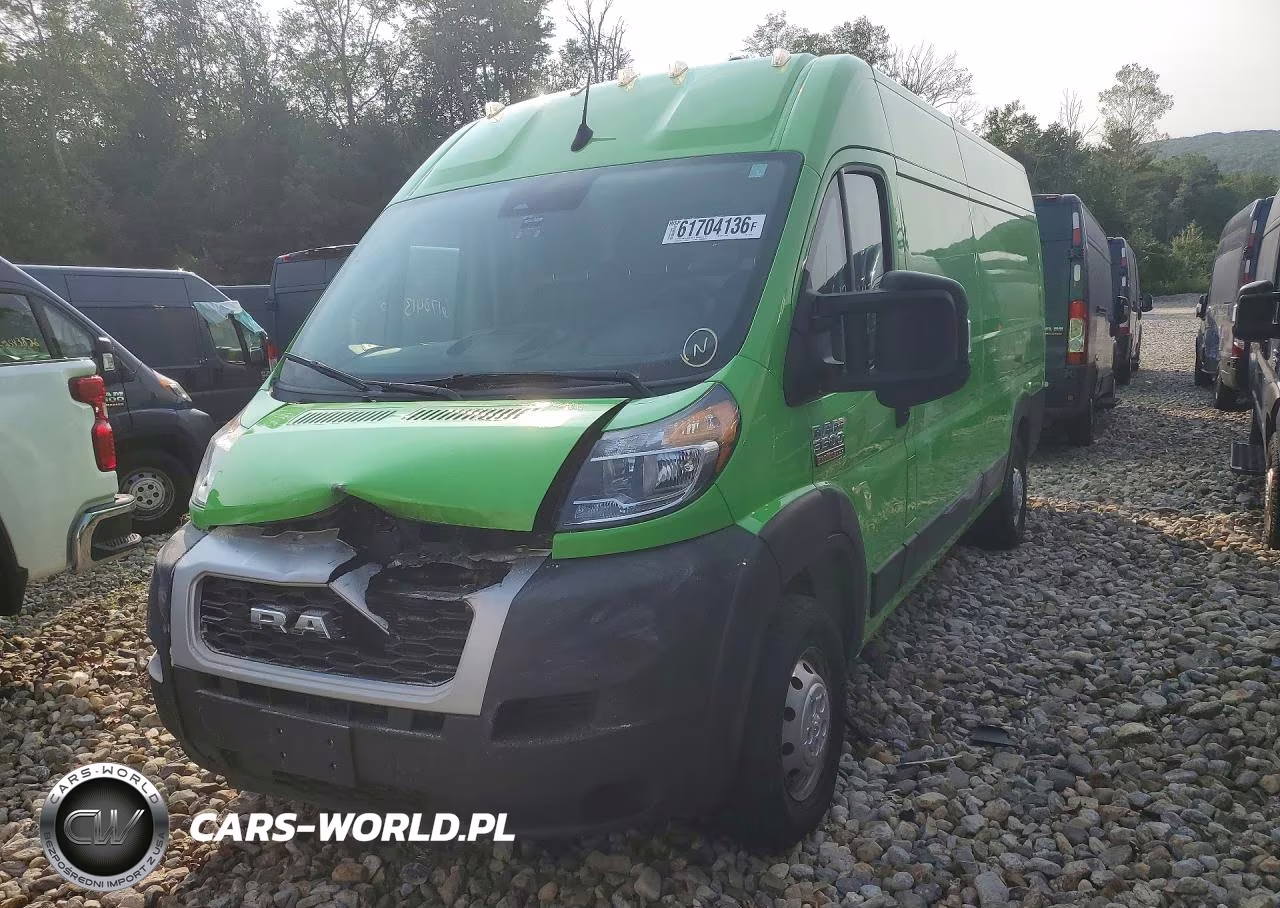 2022 Ram Promaster 3500 Van VIN:3C6MRVJGXNE142751 - 1