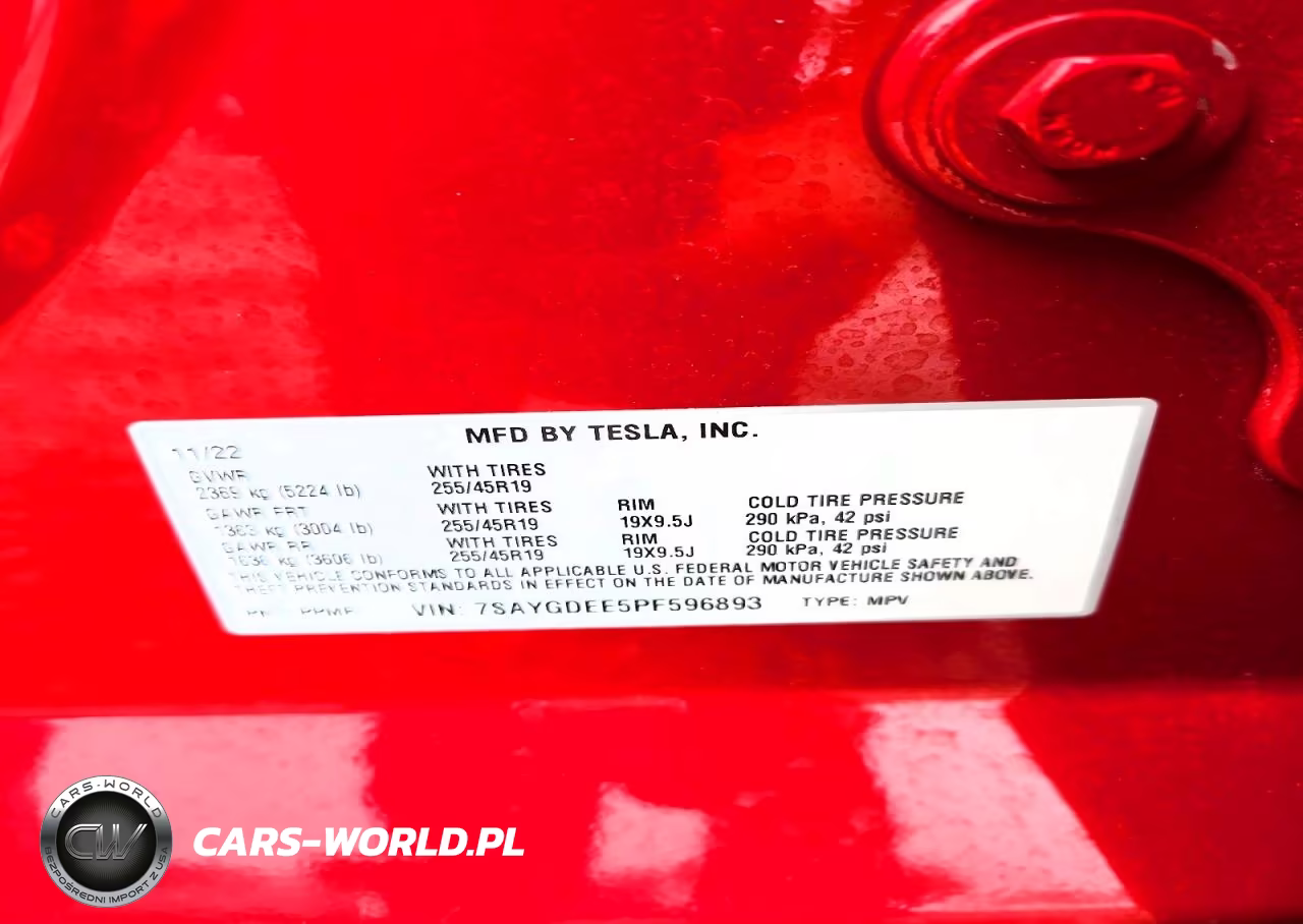 2023 Tesla Model Y VIN:7SAYGDEE5PF596893 - 13