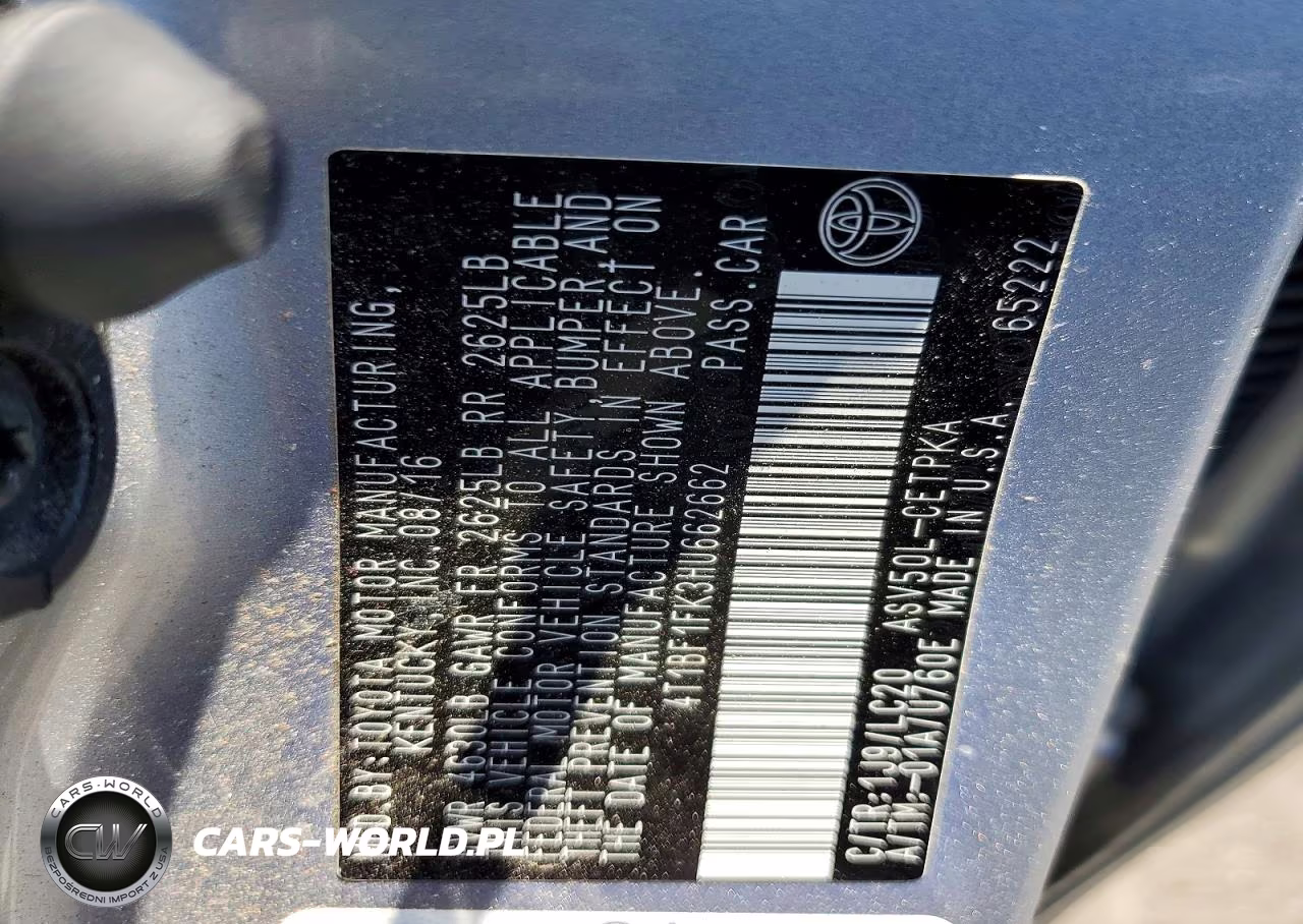 2017 Toyota Camry Xse VIN:4T1BF1FK3HU662662 - 12