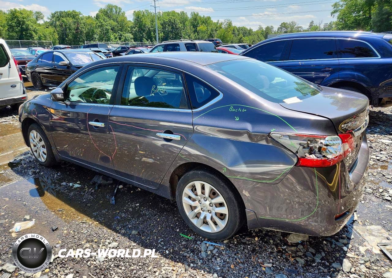 2014 Nissan Sentra S VIN:3N1AB7AP8EL691844 - 2