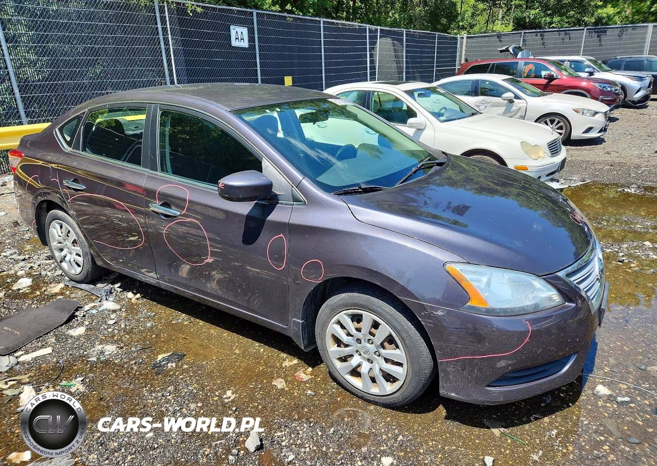 2014 Nissan Sentra S VIN:3N1AB7AP8EL691844 - 4