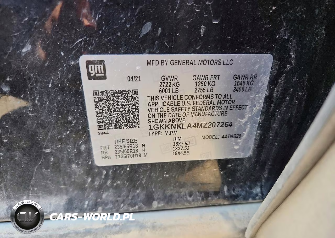 2021 GMC Acadia Sle VIN:1GKKNKLA4MZ207264 - 13